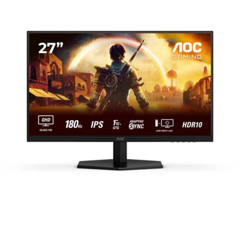 AOC Q27G42XE Monitorius 27" IPS QHD 180Hz 1ms 2560x1440 2x HDMI Juodas