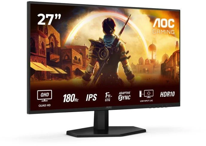 AOC Q27G42XE Monitorius 27" IPS QHD 180Hz 1ms 2560x1440 2x HDMI Juodas