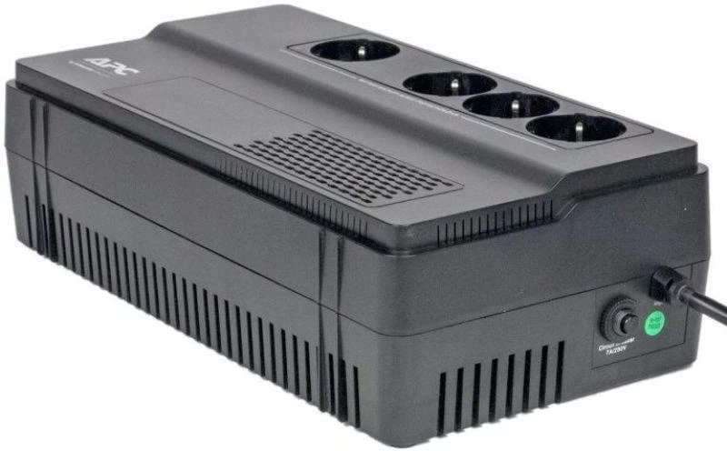 APC BV500I-GR nepertraukiamo maitinimo šaltinis (UPS), linijinės interaktyvios technologijos, 0,5 kVA, 300 W, 4 kintamosios srovės lizdai