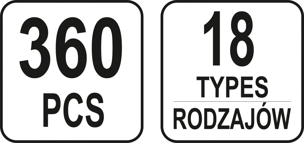 Yato APDAILOS TVIRTINIMO ELEMENTŲ RINKINYS | TOYOTA / LEXUS | 360 VNT. (YT-06650)