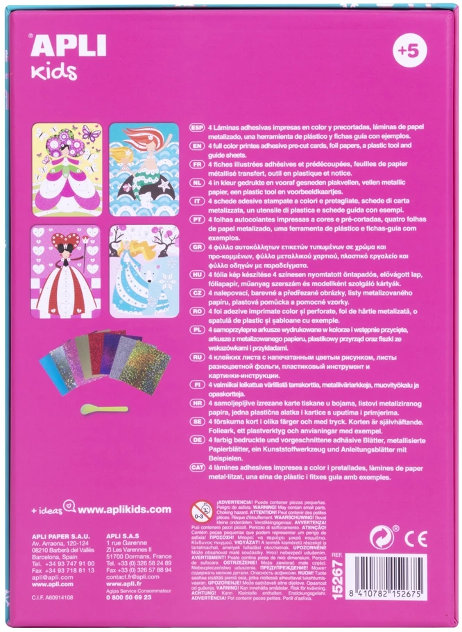 Apli Kids kūrybinis rinkinys „Princesės”