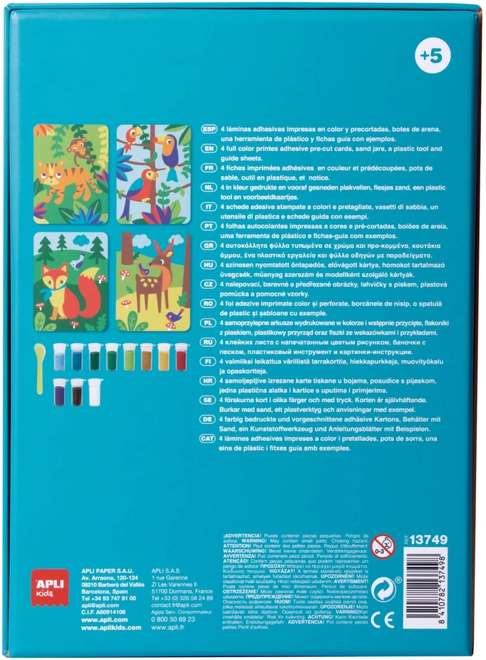APLI KIDS rinkinys Sand art, 13749