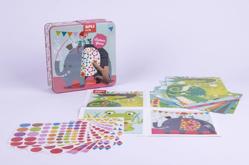 Apli Kids lipdukų žaidimas DRAMBLIUKAI