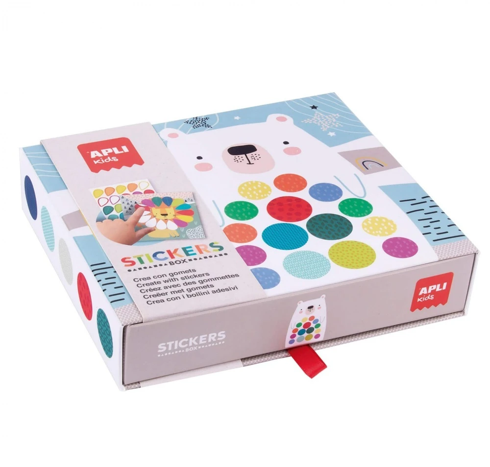 Apli Kids lipdukų žaidimas LOKYS