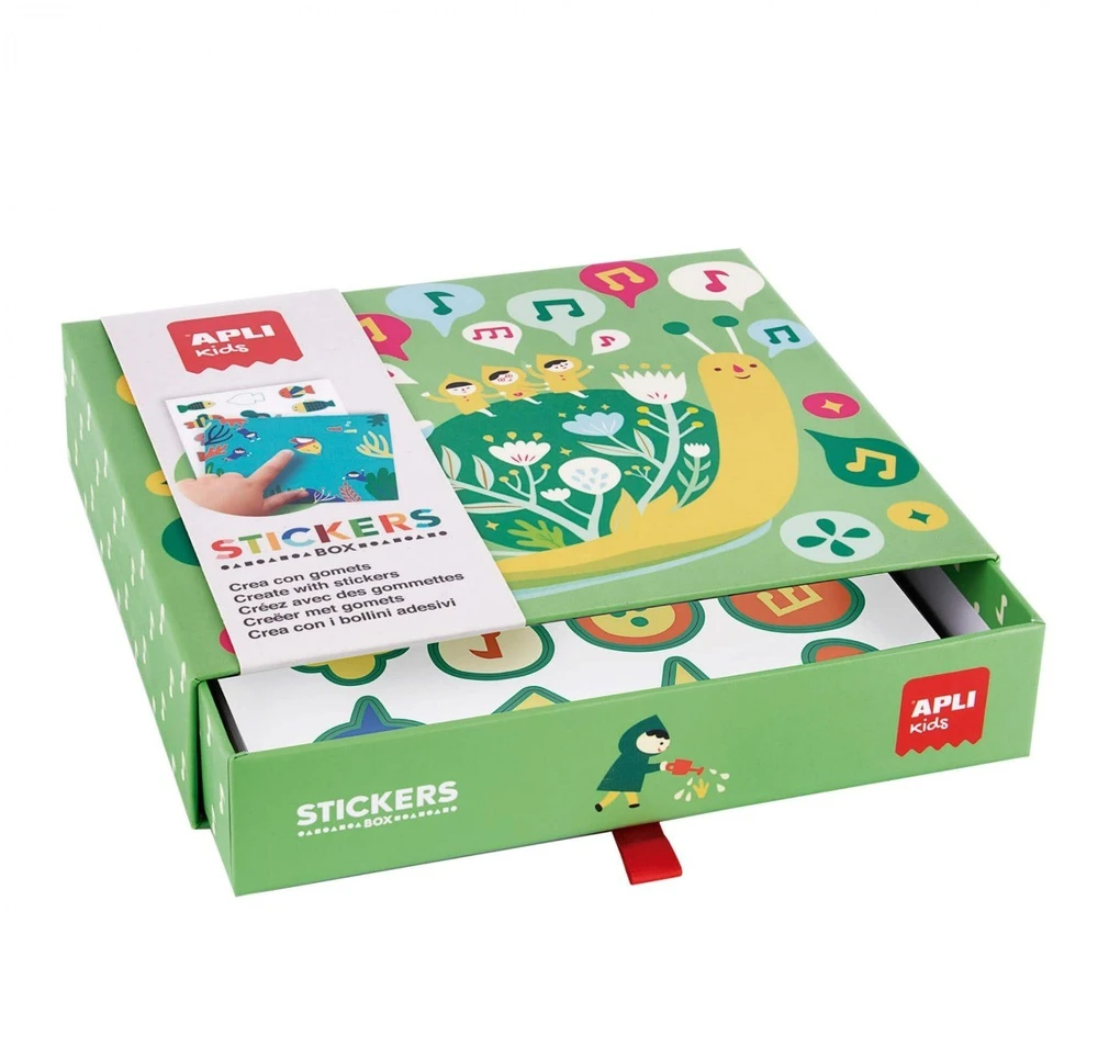 Apli Kids lipdukų žaidimas MAŽYLIAI