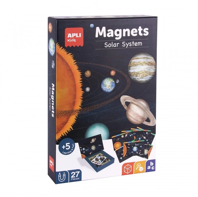 Apli Kids magnetinis žaidimas-dėlionė „Saulės sistema“