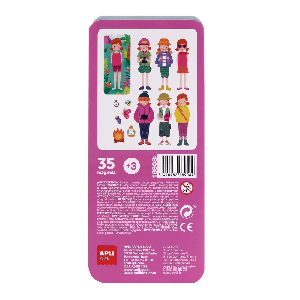 Apli Kids magnetinis žaidimas „Tropikai“