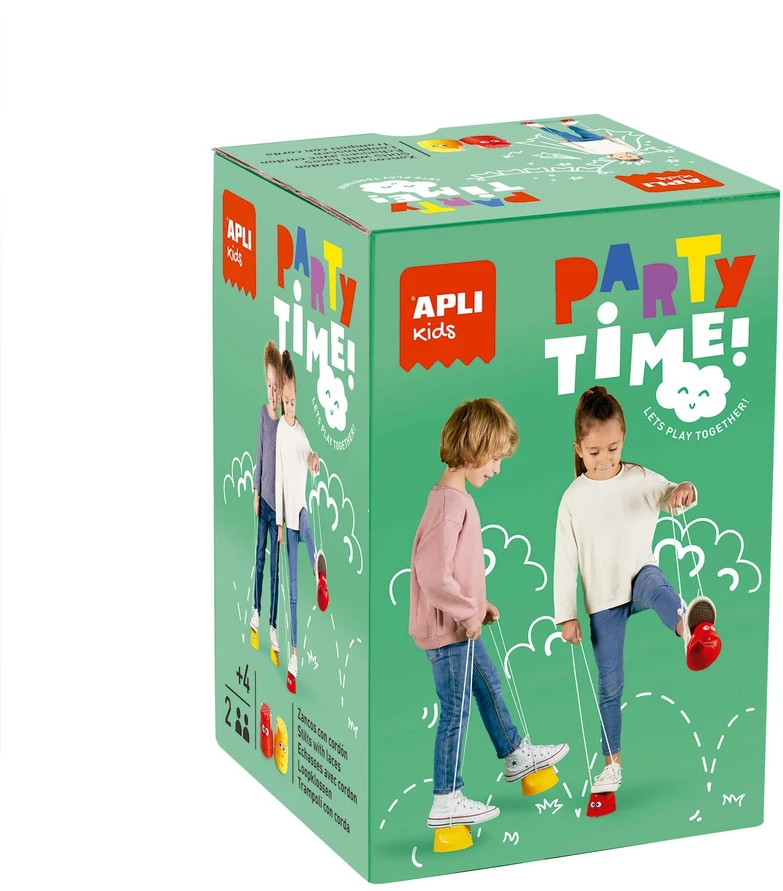 Apli Kids vaikščiojimo kalvelės su virvele