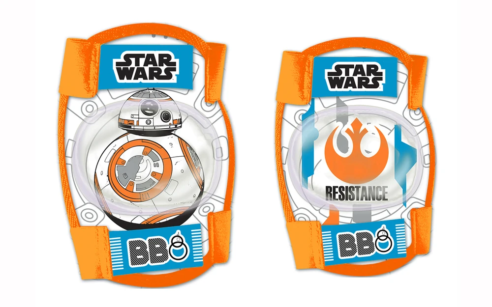None Kita Kojų ir alkūnių apsaugos STAR WARS BB8