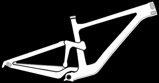 Apsauga rėmui Lizard Skins Frame Wrap - Cable Rub Kit
