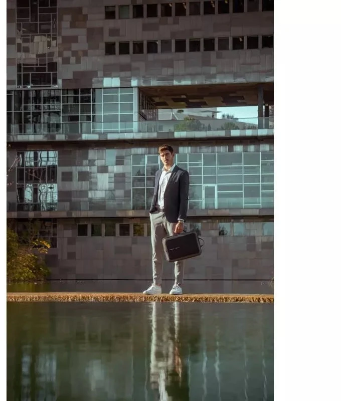 XD Design Kuprinė nuo vagystės BOBBY BIZZ 2.0 Pilkas