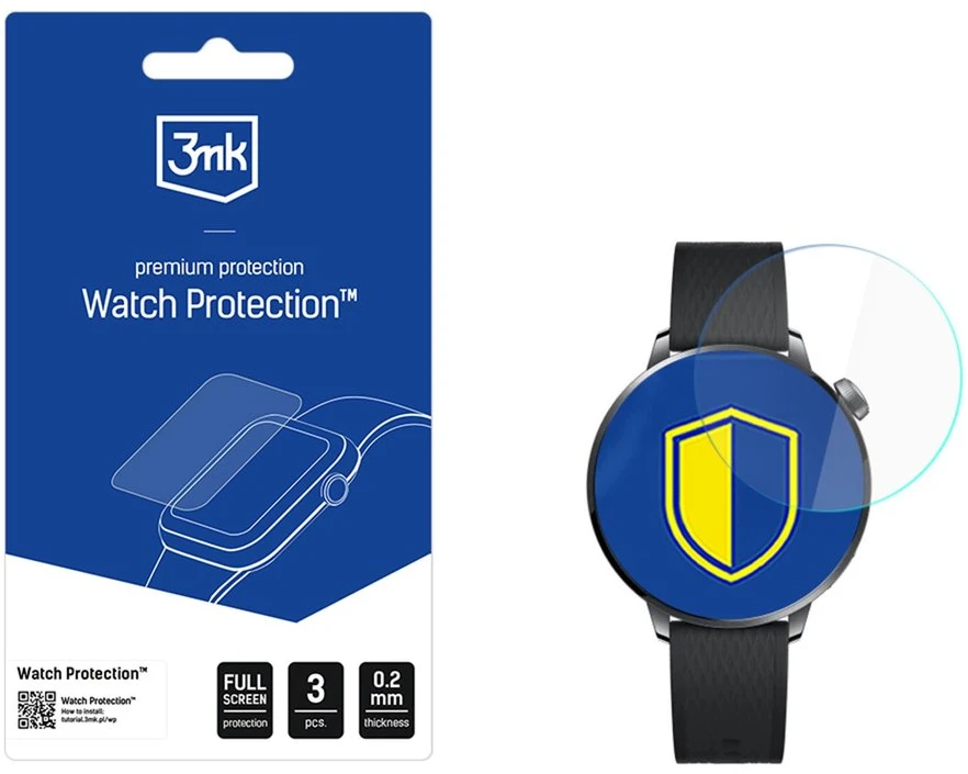 3Mk Protection 3mk Watch Protection ARC Išmanusis laikrodis Ekrano apsauga, skirta OnePlus Watch 3 43mm