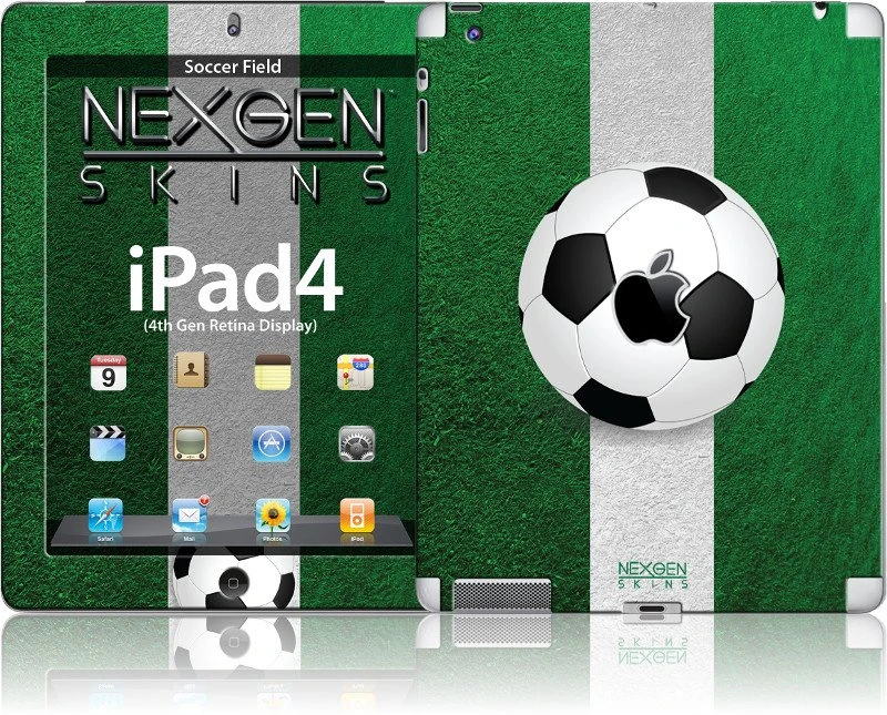 Other Brand Nexgen Skins with 3D effect for iPad 2/3/4 (Soccer Field 3D)