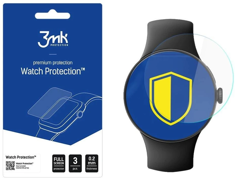 3Mk apsauga „Google Pixel Watch 2“ – 3mk laikrodžio apsaugos ARC