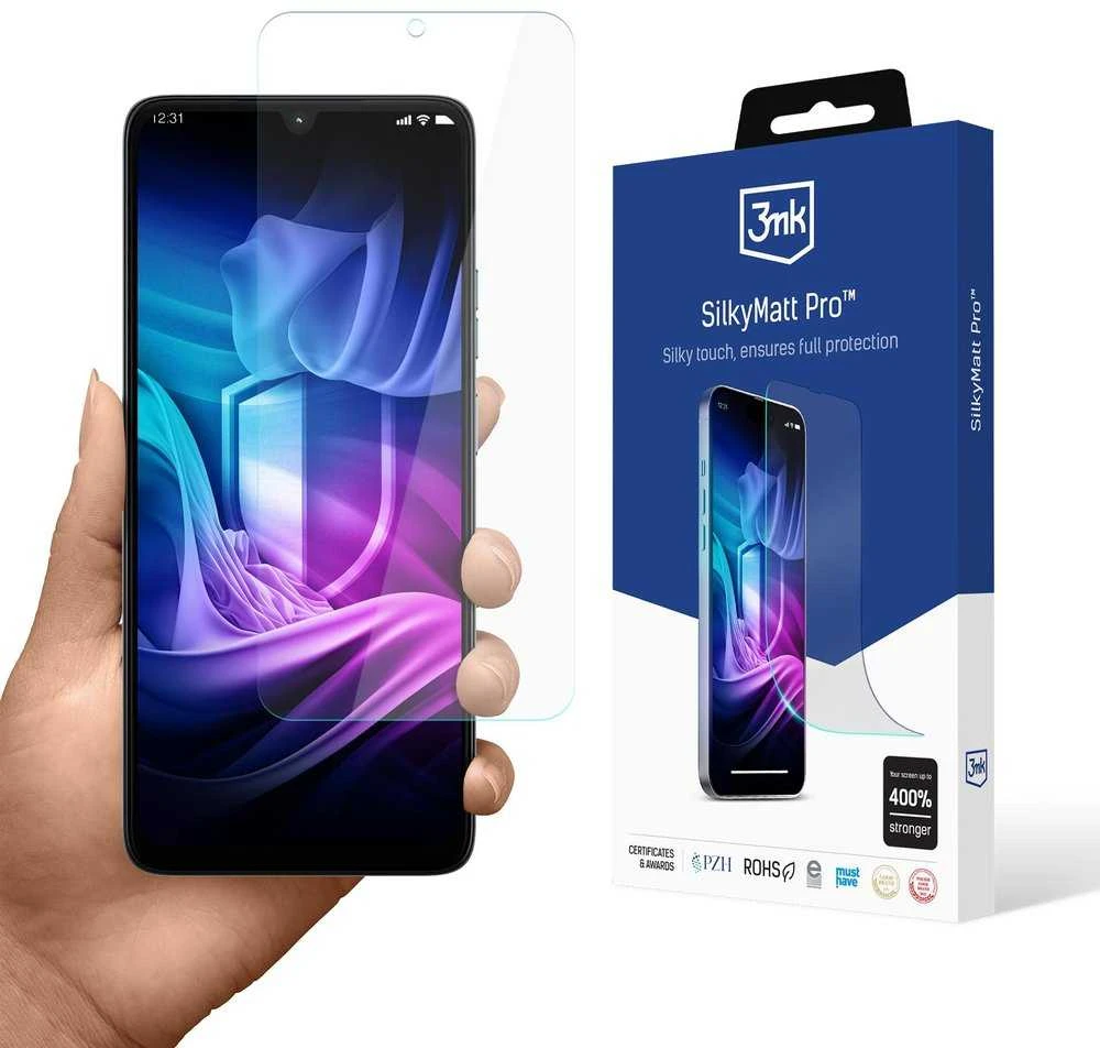 „3Mk“ apsauga „Motorola Moto G06“ / „Moto G06 Power“ - 3 mk „Silky Matt Pro“