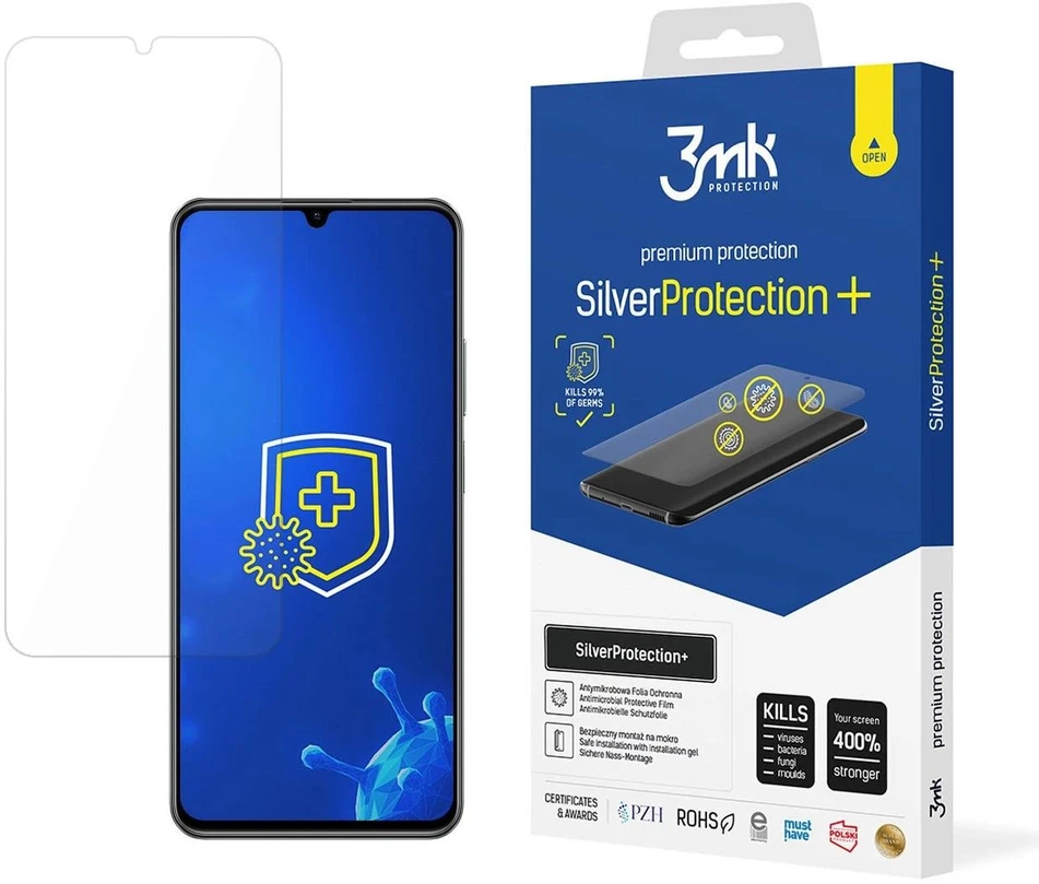 „Realme C61“ – 3 mk sidabrinė apsauga+