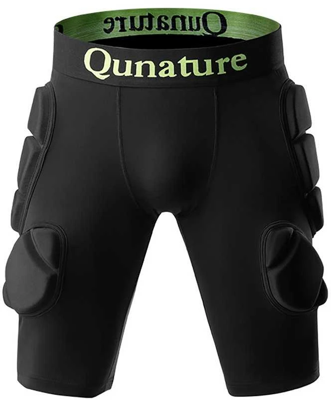 Qunature Ski Hip Protectors - Advanced XL Skis Snowboard Skates - Juodas