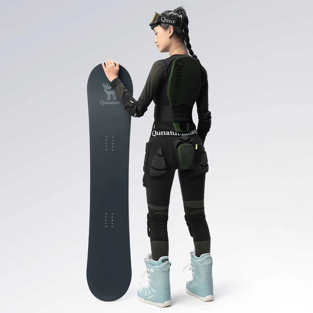 Qunature Ski Hip Protectors - Advanced XL Skis Snowboard Skates - Juodas