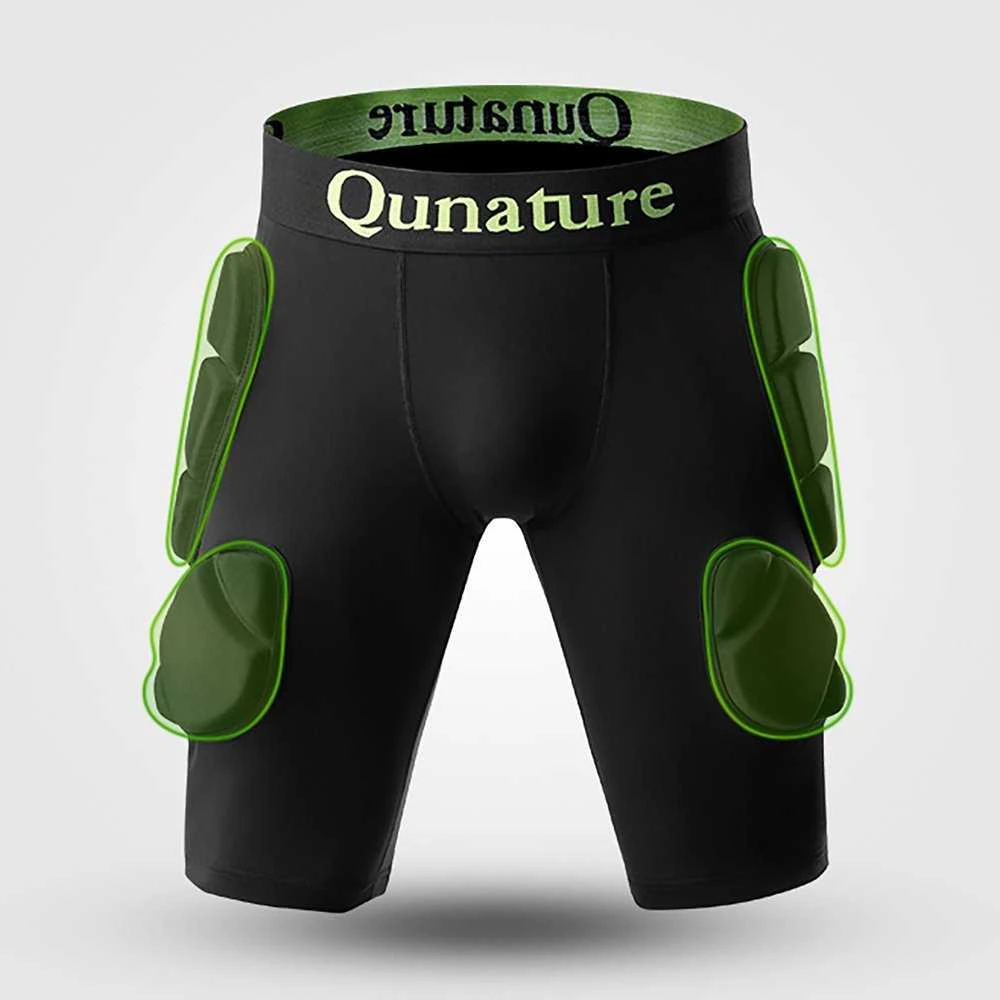 Qunature Ski Hip Protectors - Advanced XL Skis Snowboard Skates - Juodas