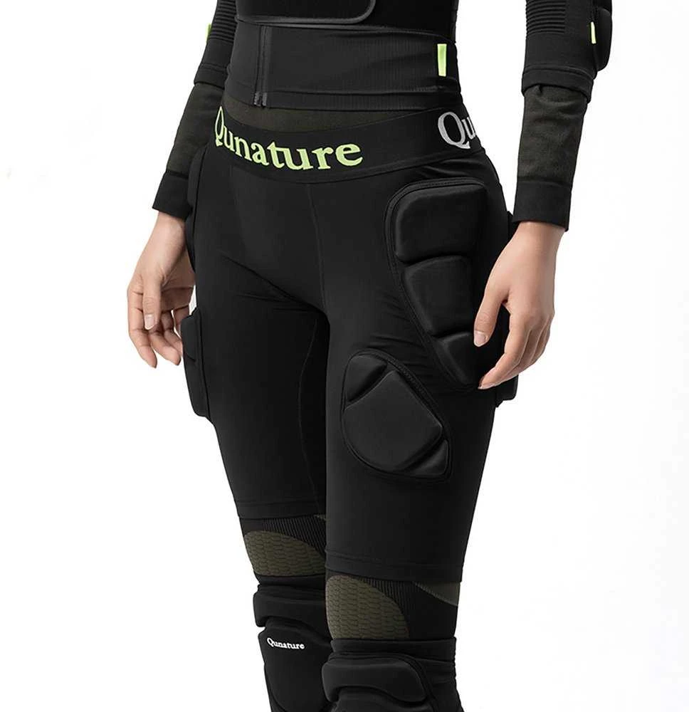Qunature Ski Hip Protectors - Advanced XL Skis Snowboard Skates - Juodas