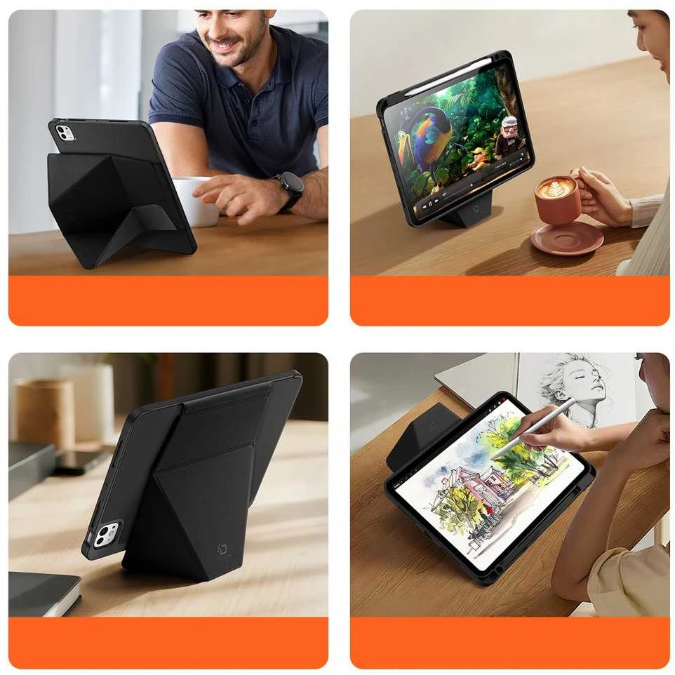 DUX DUCIS VERS iPad Pro 11 (2024/2025) Juodas