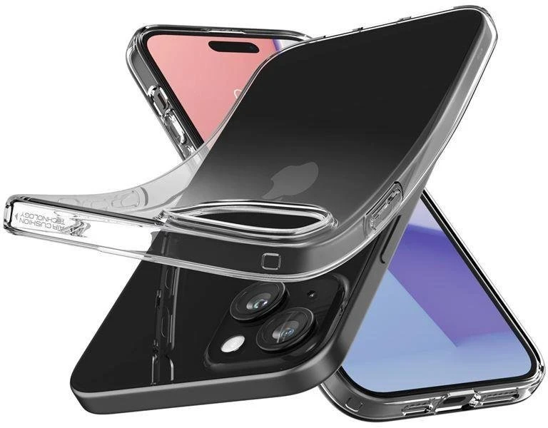 Apsauginis dėklas IPHONE 15 PLUS KRIŠTOLO SKAIDRUMO