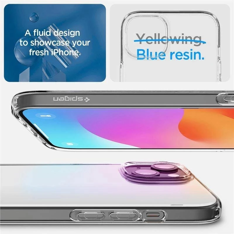Apsauginis dėklas IPHONE 15 PLUS KRIŠTOLO SKAIDRUMO