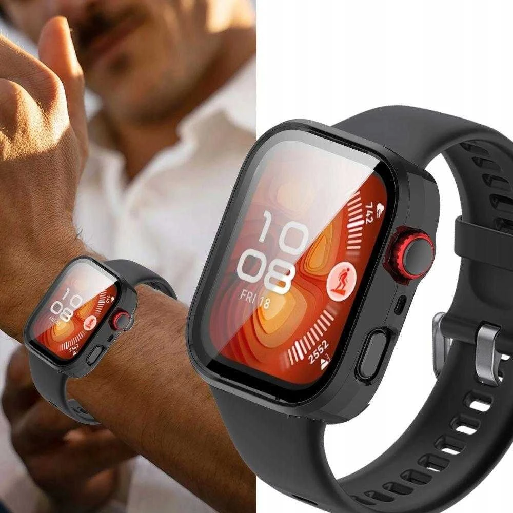 „Tech-Protect“ apsauginis dėklas, skirtas „Huawei Watch Fit 4“ – skaidrus