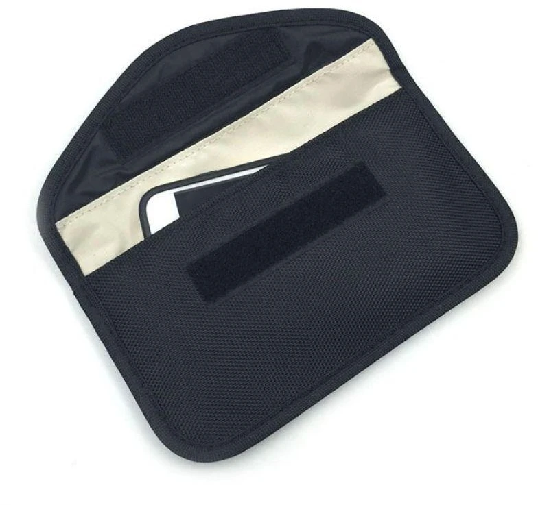 Hurtel Anti-theft dėklas skirtas Car Keys Phone Radio Blocking Faraday Box Faraday Cage 20cm x 11cm juodos spalvos