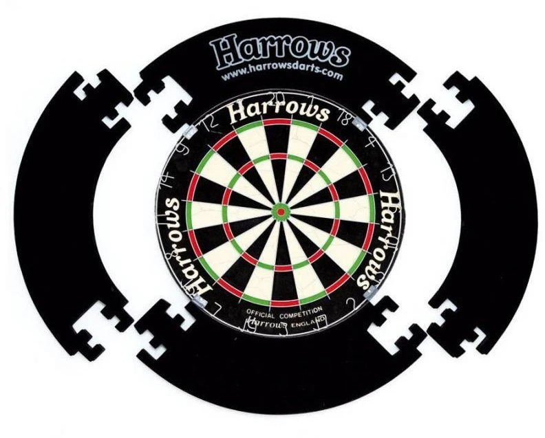 Harrows Sienos apsauga 4 PIECE DARTBOARD SURROUND 9671