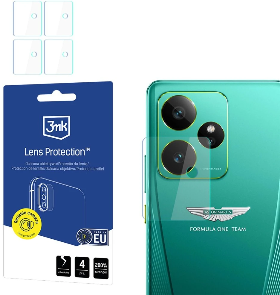 3mk Lens Protection™ hibridinės kameros objektyvo stiklas, skirtas „Realme GT 7“