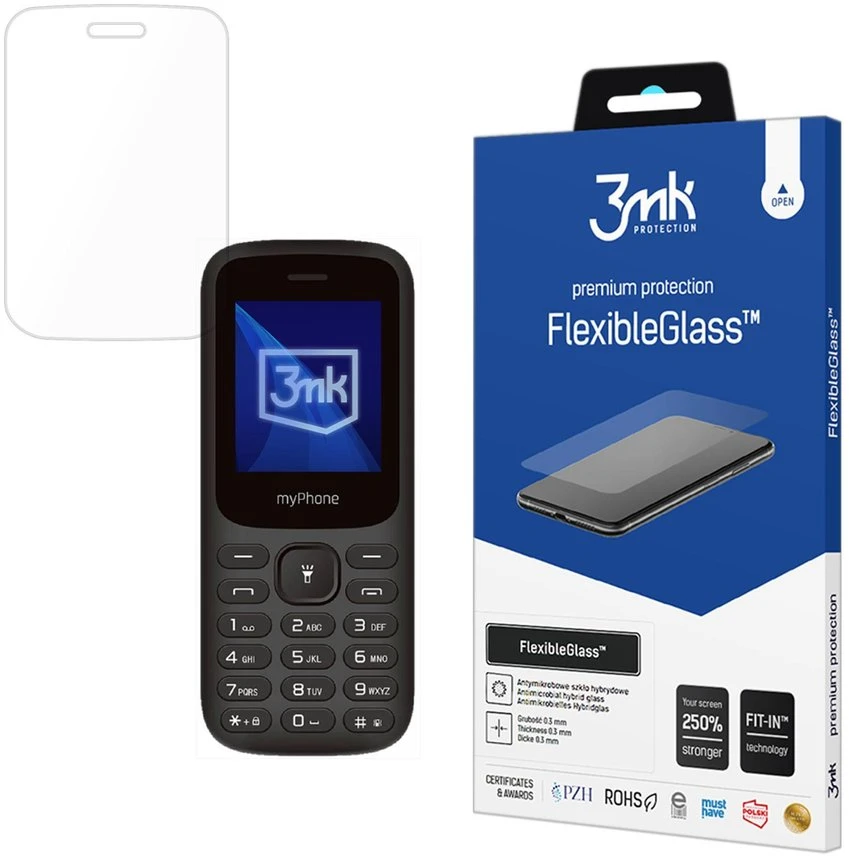 3Mk apsauga „MyPhone 2220“ – 3mk lankstus stiklas