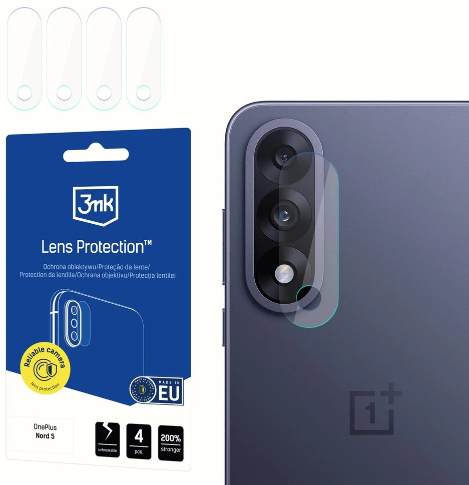 3Mk apsauga 3mk hibridinis objektyvo apsaugos stiklas „OnePlus Nord 5“ kameros objektyvui