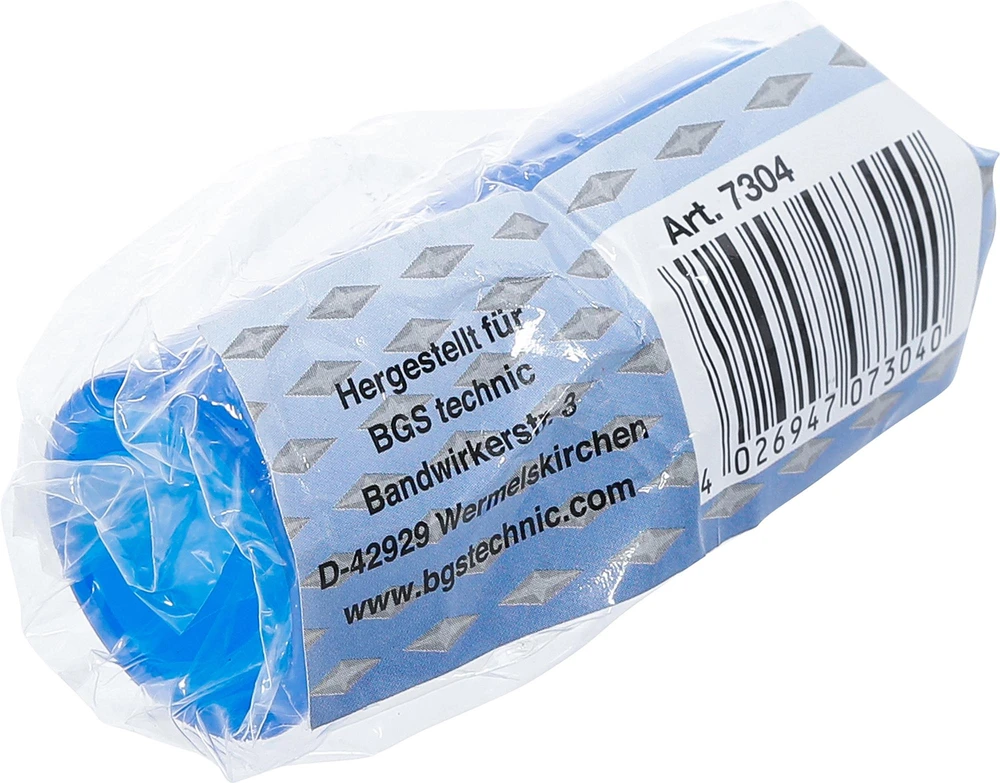 APSAUGINIS PLASTIKINIS DANGTELIS BGS 7301 | 17 MM | MĖLYNAS (7304)