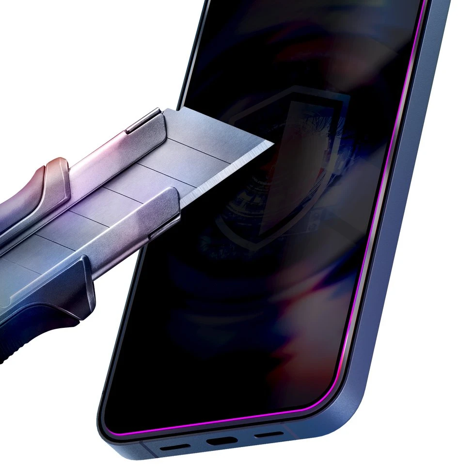 Apsauginis privatumo stiklas 3mk HardGlass Max Privacy iPhone 17 Pro