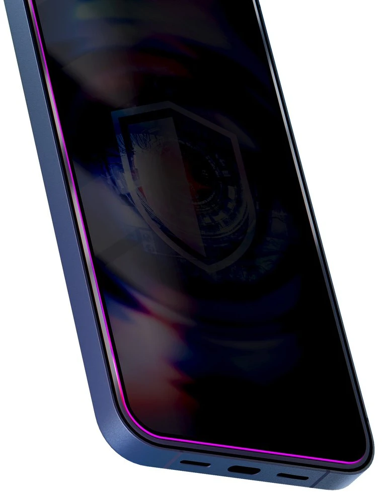 Apsauginis privatumo stiklas 3mk HardGlass Max Privacy iPhone 17 Pro