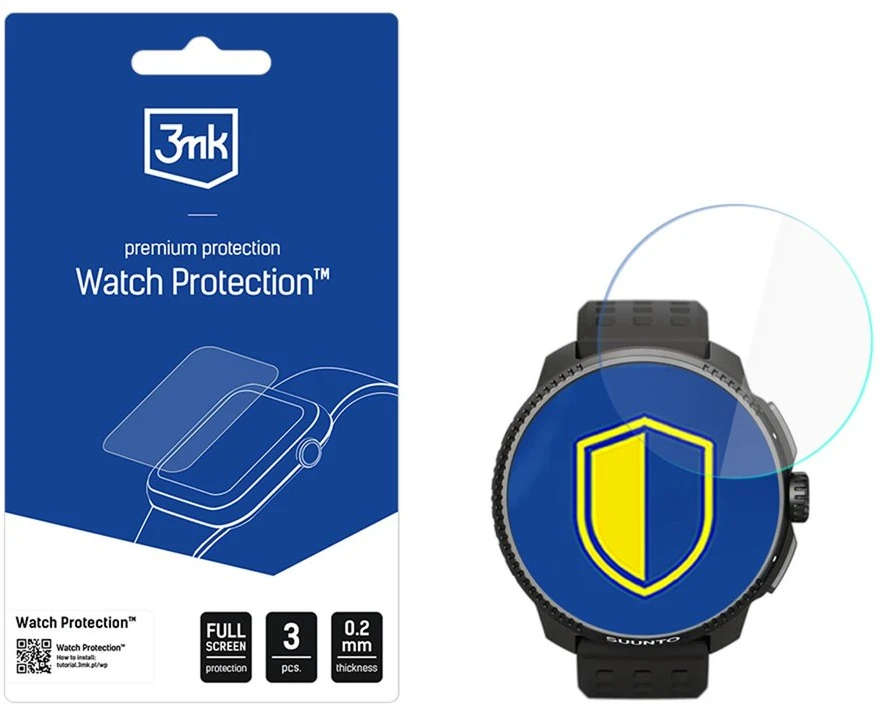 3Mk Protection Išmanusis laikrodis su ekrano apsauga 3mk Laikrodžio apsauga FlexibleGlass, skirta Suunto Race All (49mm)