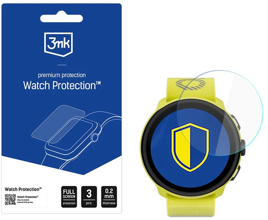 3Mk Protection „Suunto Run“ – 3 mk laikrodžio apsauga su „FlexibleGlass“