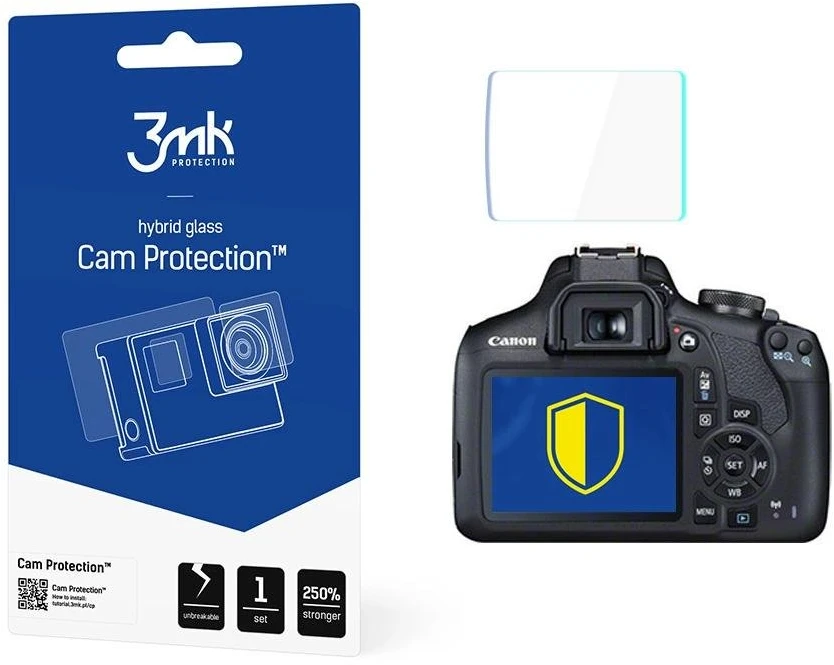 Nezatříděno 3MK CamProtect Canon EOS 2000D hibridinis stiklas