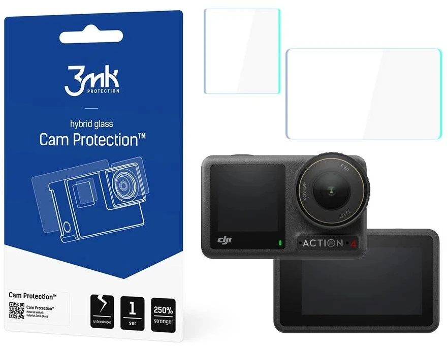 3mk Cam Protection apsauginis stiklas DJI Osmo Action 4