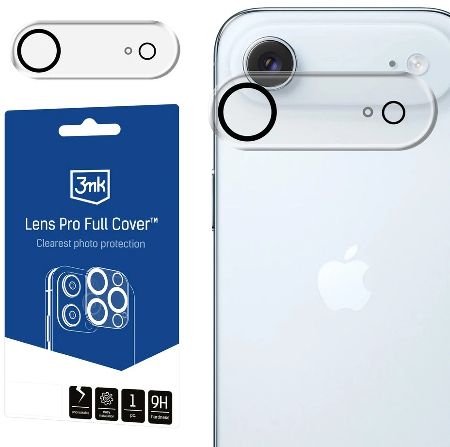 3Mk Protection 3mk Lens Pro visiškai uždengtas grūdintas stiklas iPhone 17 Air