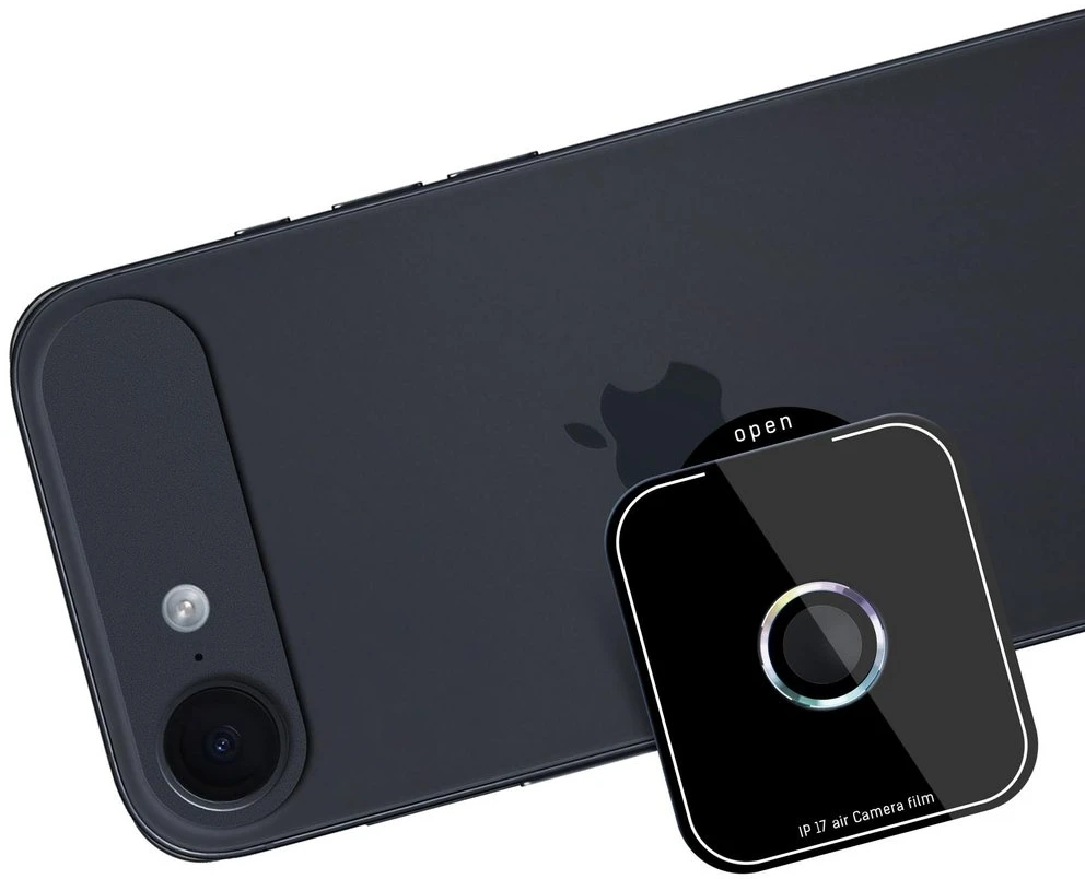3mk Lens Protection Pro - kameros objektyvo stiklas, skirtas iPhone Air (vaivorykštės spalvos)