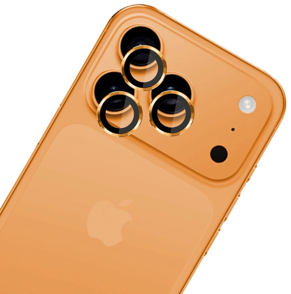 3Mk Protection 3mk grūdinto stiklo lęšių apsauga iPhone 17 Pro / 17 Pro Max - oranžinis