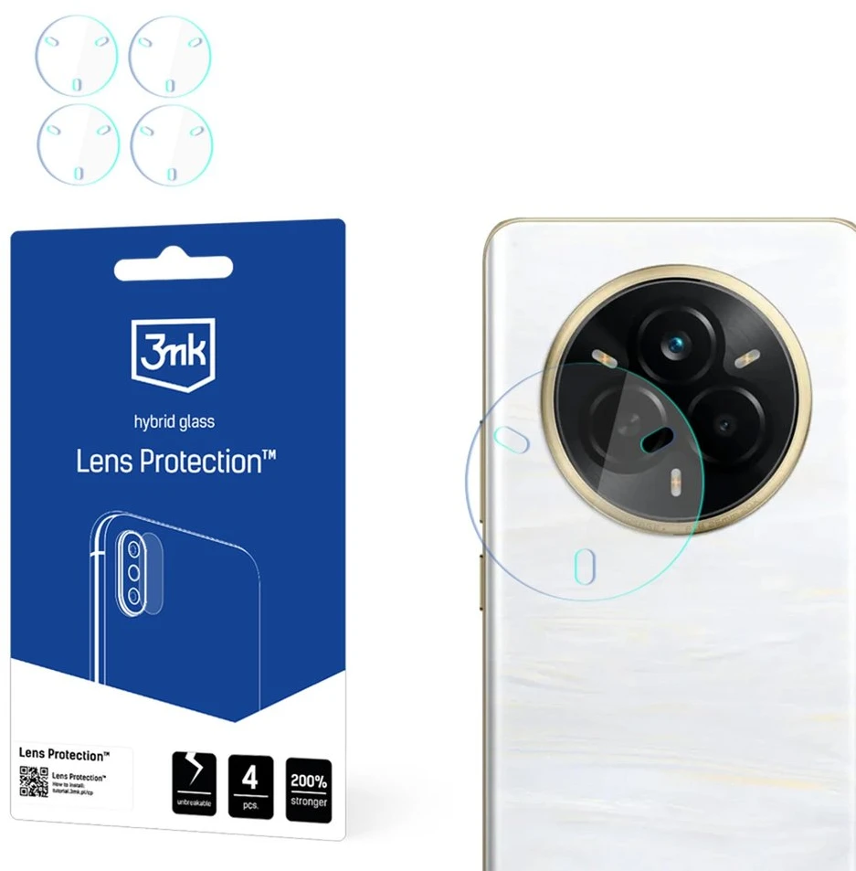 „Realme 14 Pro+ 3mk“ objektyvo apsaugos kameros stiklas