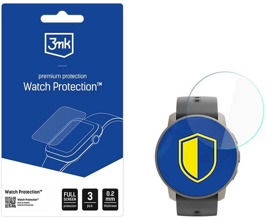 3Mk Protection Suunto 9 Peak PRO – 3mk laikrodžio apsauga su „FlexibleGlass“