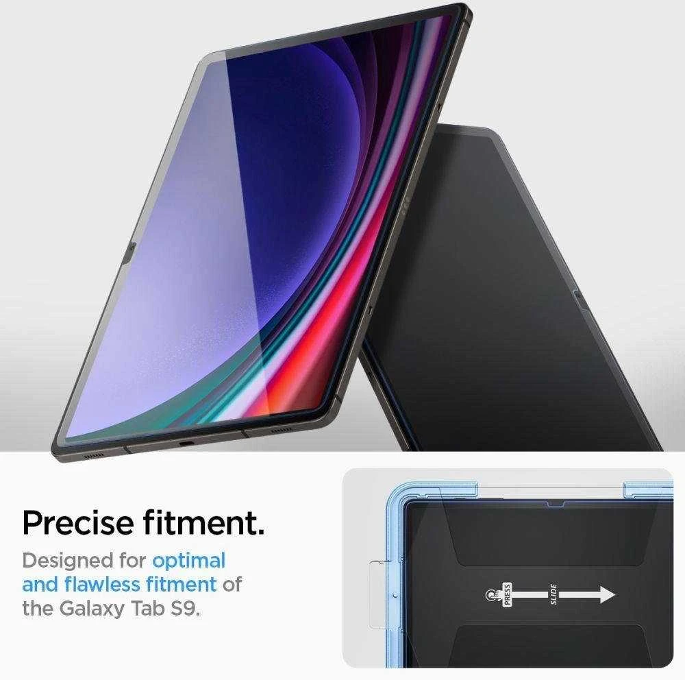 Spigen Glass tR EZ Fit 1 Pack - Samsung Galaxy Tab S9