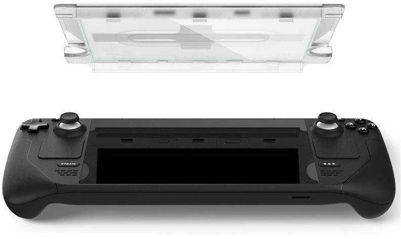 Apsauginis stiklas Spigen GLAS.TR „EZ FIT” STEAM DECK CLEAR