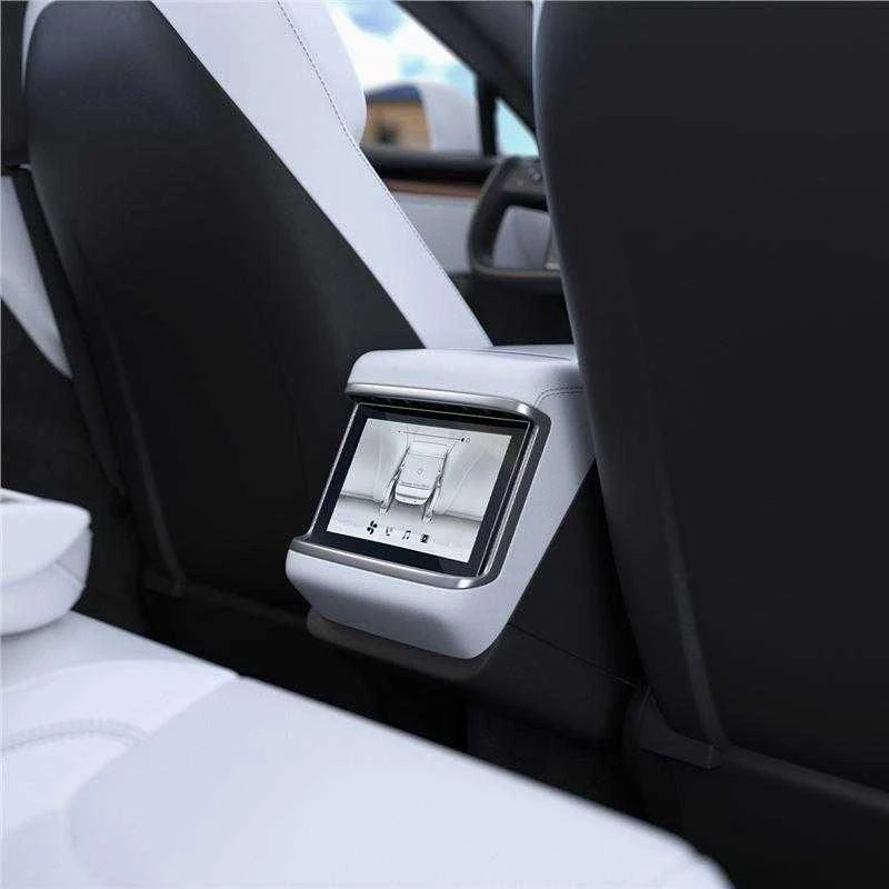 Grūdintas stiklas Spigen GLAS.TR SLIM TESLA MODEL X 2021 / 2022 / MODEL S 2021 / 2022 Juodas