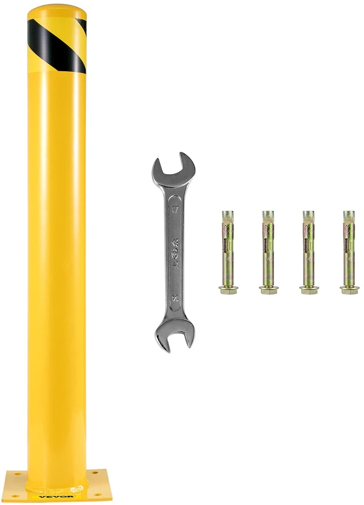 VEVOR apsauginis stulpas 122 cm aukščio plieno