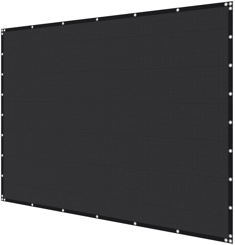 VEVOR Saulės uždanga 8 x 12 ft sodo privatumo ekranas juodas